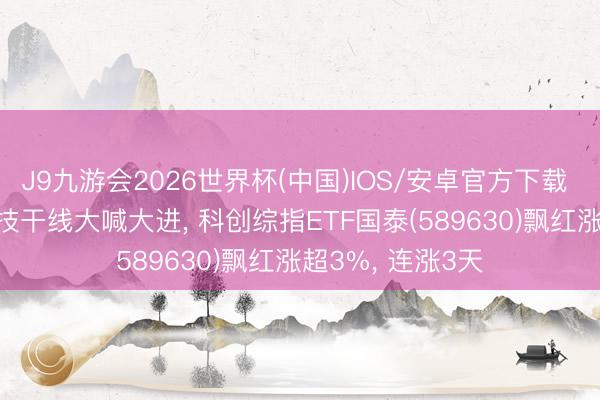 J9九游会2026世界杯(中国)IOS/安卓官方下载 20cm速递丨科技干线大喊大进, 科创综指ETF国泰(589630)飘红涨超3%, 连涨3天